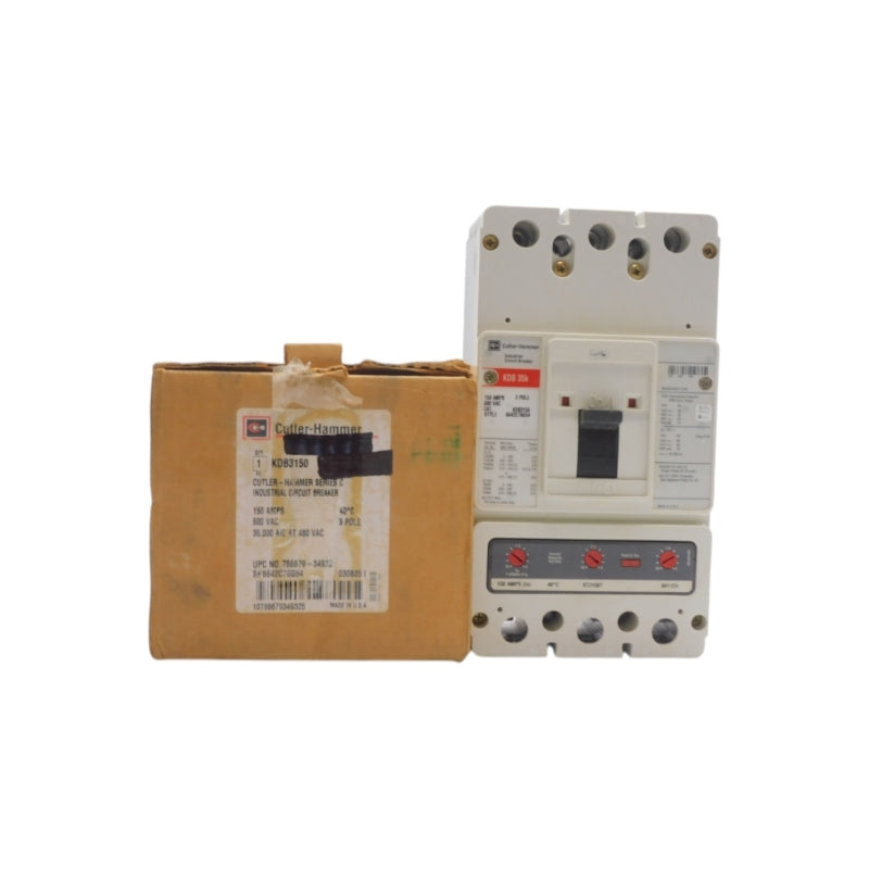CUTLER HAMMER KDB3150 SER. C 600VAC 150A NSMP
