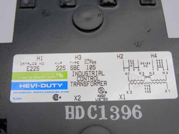 HEVI-DUTY E225 240/480V NSMP