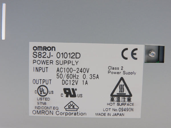 OMRON S82J-01012D 100-240VAC 1A NSMP