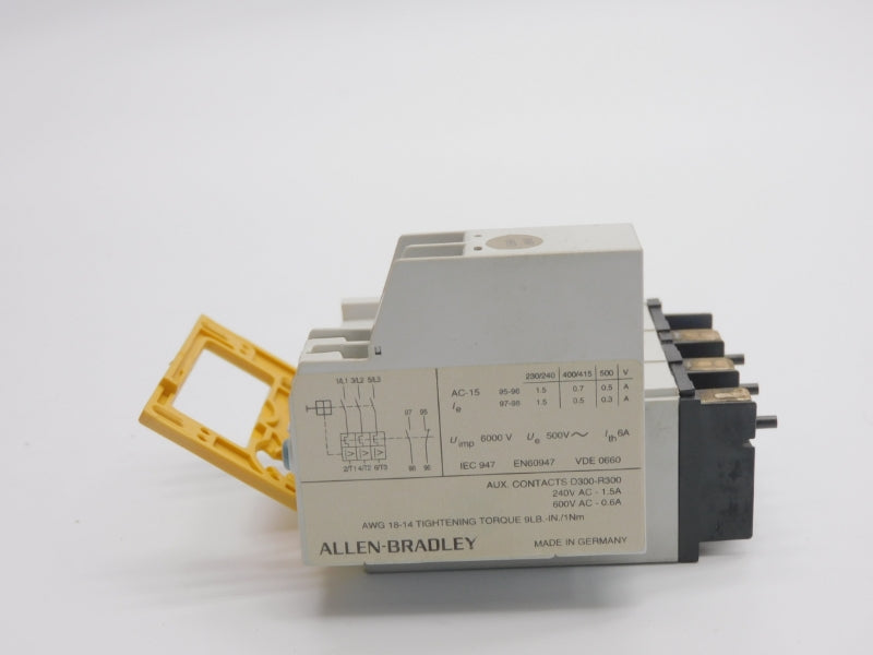 ALLEN BRADLEY 190-P100R SER. A 600VAC 6-10/80-140A (WH/YL) NSMP