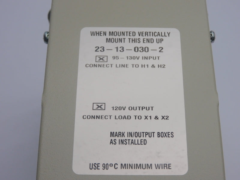 SOLA CVS 23-13-030-2 95-130V 0.40A NSNP