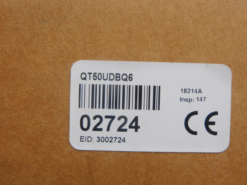 BANNER ENGINEERING QT50UDBQ6 02724 10-30VDC NSMP