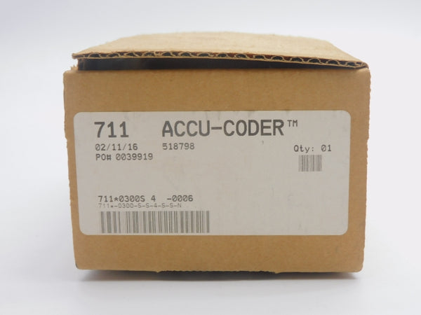 ACCU-CODER 711*-0300-S-S-4-S-S-N 5-28VDC NSMP