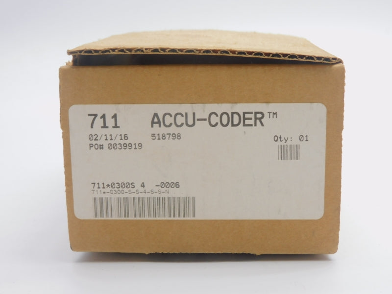 ACCU-CODER 711*-0300-S-S-4-S-S-N 5-28VDC NSMP