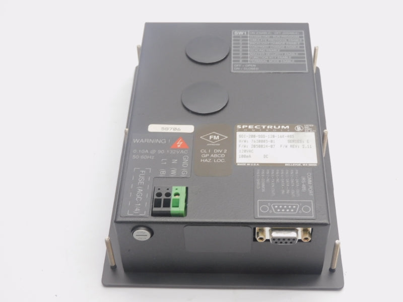 SPECTRUM CONTROLS SOI-200-SQD-120-16K-485 SER. E F/W V2.11 120VAC NSNP