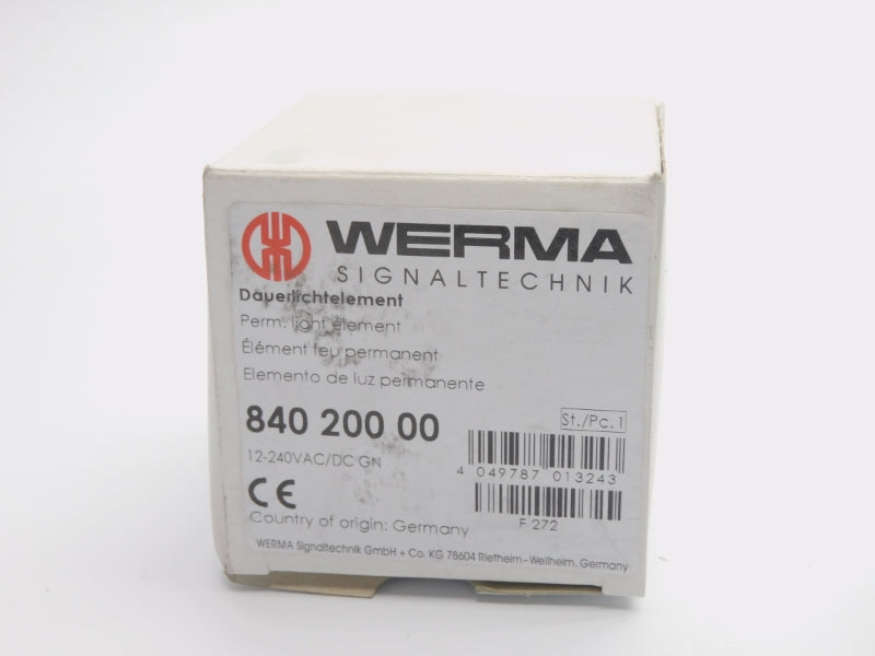 WERMA SIGNALTECHNIK 84020000 12-240VAC/DC (NO BULB) NSMP