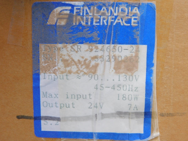 FINLANDIA INTERFACE SR924650-24 90-130V 7A NSMP