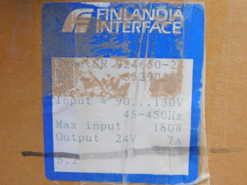 FINLANDIA INTERFACE SR924650-24 90-130V 7A NSMP