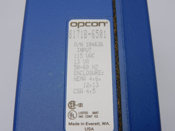 OPCON 8171B-6501 104636 115VAC NSMP