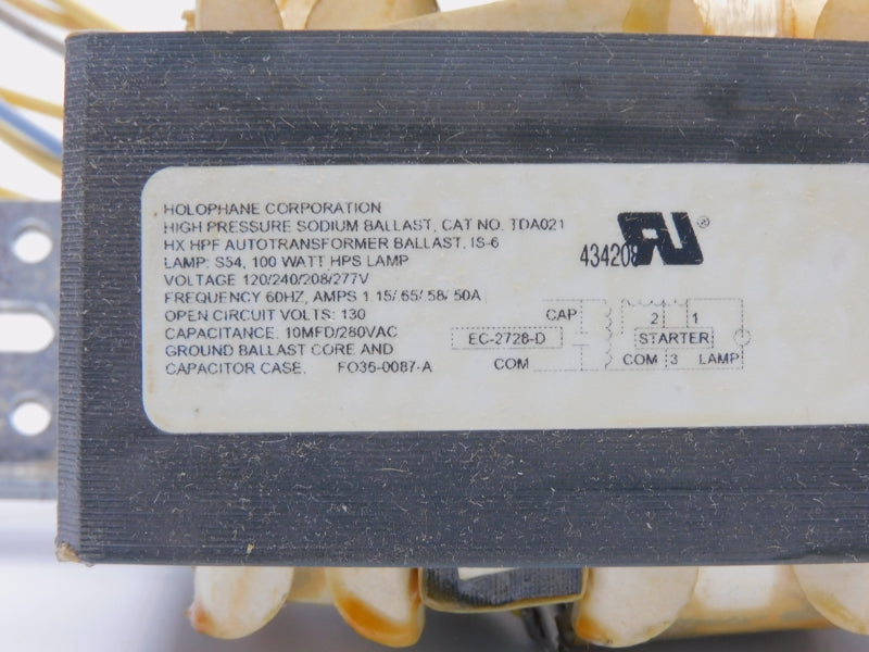 HOLOPHANE RBK100HPMTA 120/277V 50A NSMP