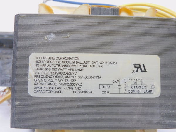 HOLOPHANE RBK15AHPMTA 120/277V 1.68/.73A NSMP