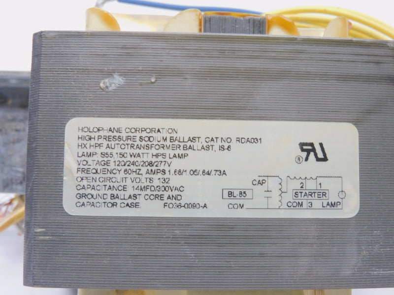 HOLOPHANE RBK15AHPMTA 120/277V 1.68/.73A NSMP