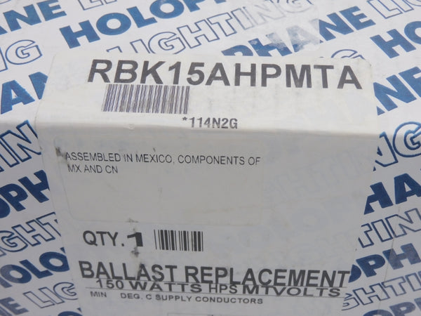 HOLOPHANE RBK15AHPMTA 120/277V 1.68/.73A NSMP