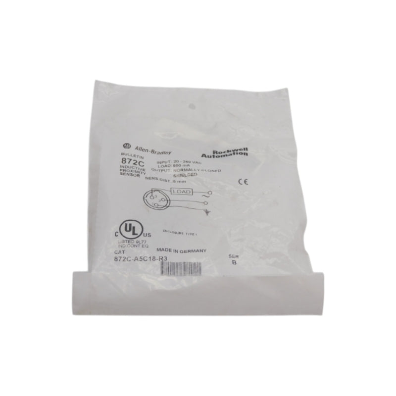 ALLEN BRADLEY 872C-A5C18-R3 SER. B 20-250VAC NSMP
