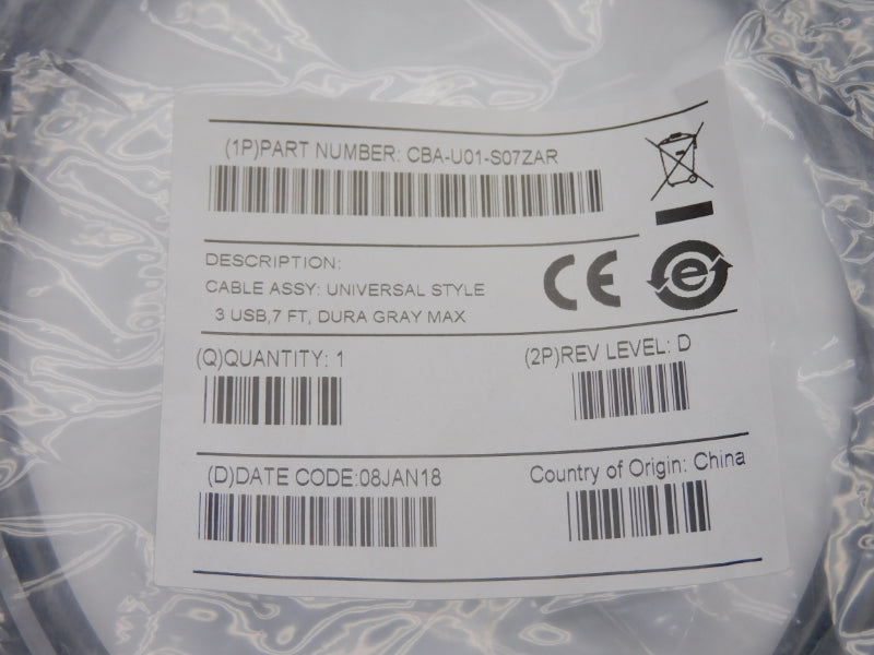 CONNECTOR CABLE CBA-U01-S07ZAR 7' NSMP