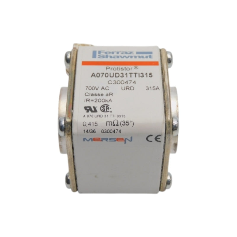 FERRAZ SHAWMUT A070UD31TTI315 C300474 700VAC 315A NSNP