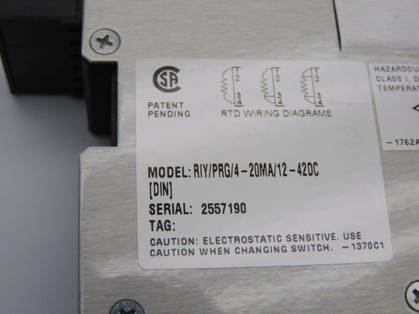 MOORE INDUSTRIES RIY/PRG/4-20MA/12-42DC[DIN] NSNP
