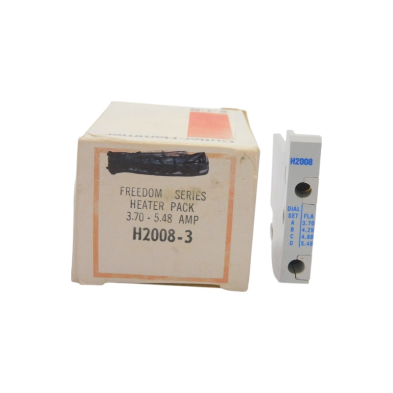 CUTLER HAMMER H2008-3 3.70-5.48A (PKG OF 3) NSMP