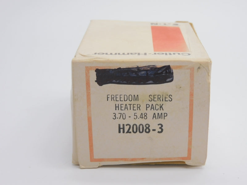 CUTLER HAMMER H2008-3 3.70-5.48A (PKG OF 3) NSMP
