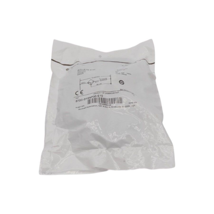 ALLEN BRADLEY 872C-D15NP30-E10 SER. D NSMP