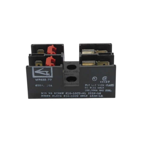 FUSE BLOCK MA632-77 600V 30A NSNP