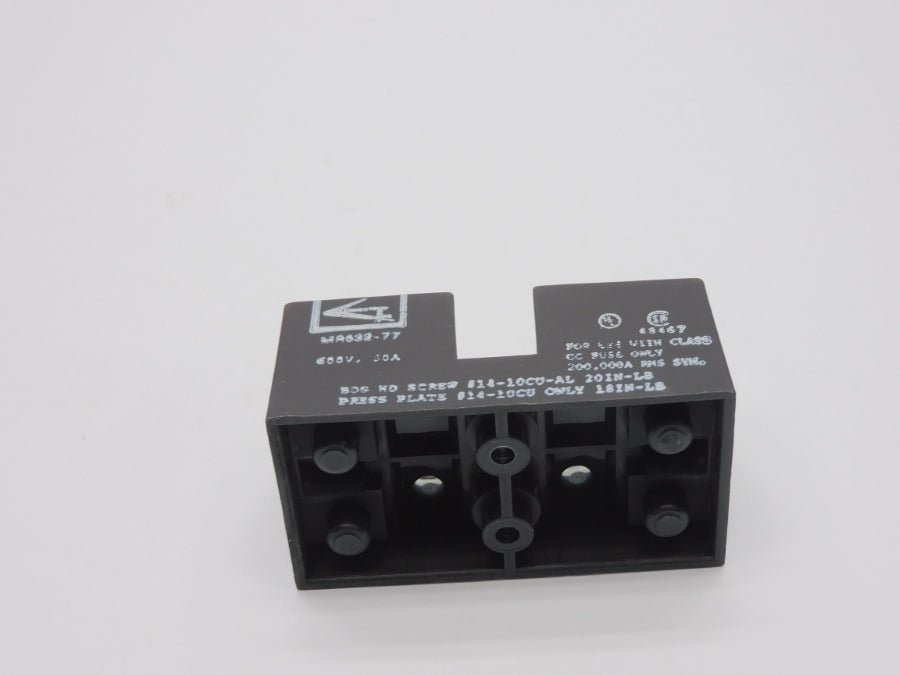 FUSE BLOCK MA632-77 600V 30A NSNP