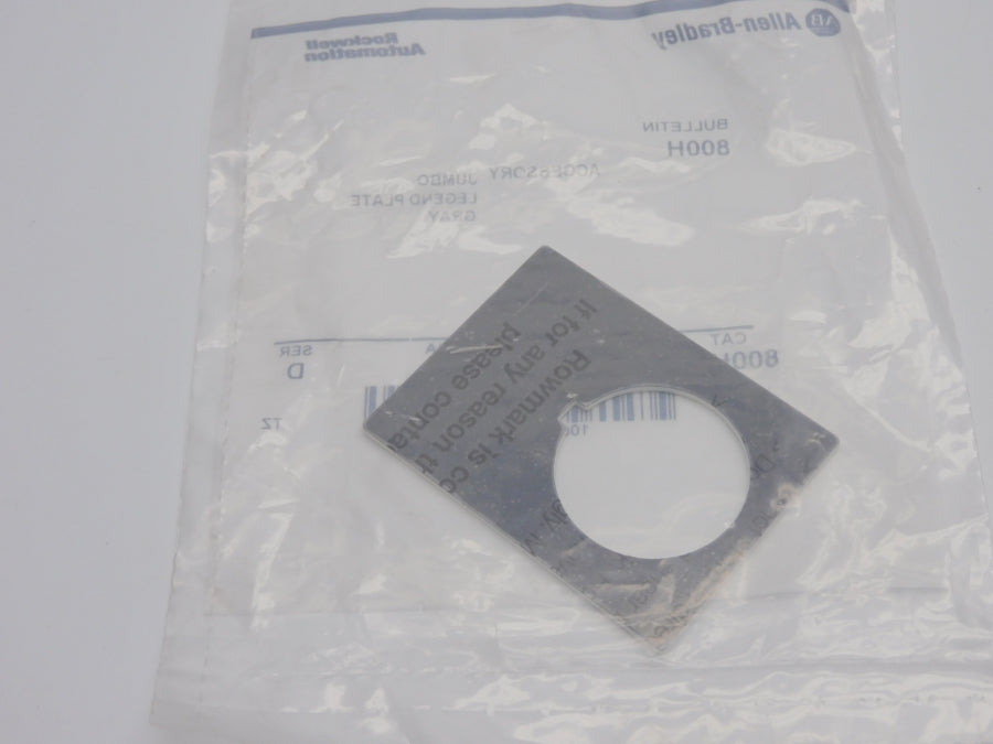 ALLEN BRADLEY 800H-W100J SER. D NSMP