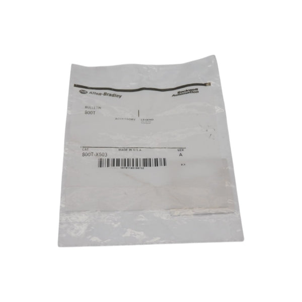 ALLEN BRADLEY 800T-X503 SER. A NSMP