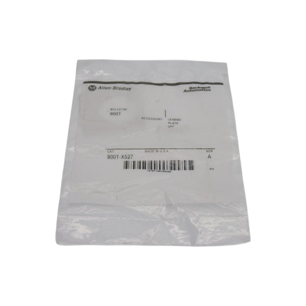 ALLEN BRADLEY 800T-X527 SER. A NSMP