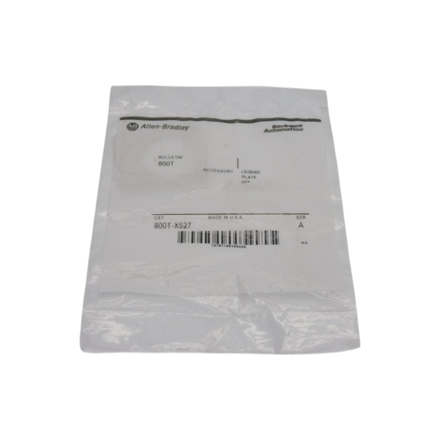 ALLEN BRADLEY 800T-X527 SER. A NSMP