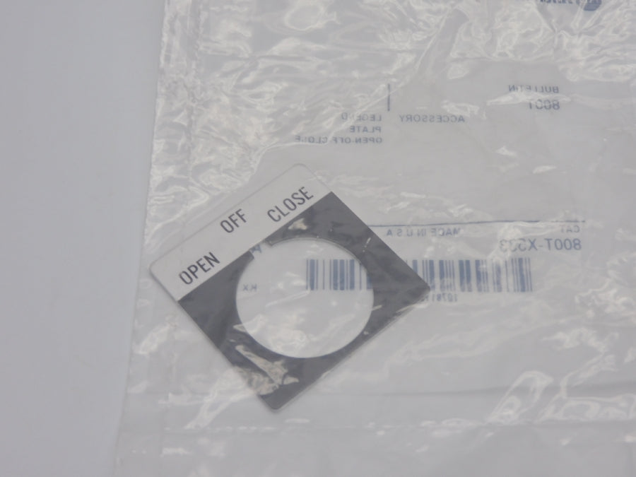 ALLEN BRADLEY 800T-X533 SER. A NSMP