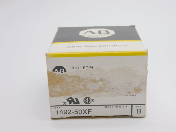 ALLEN BRADLEY 1492-50XF SER. B 600V 175A (BK/YL) NSMP