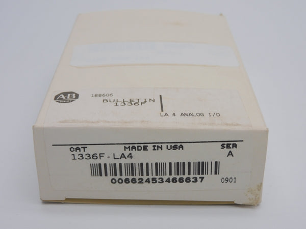 ALLEN BRADLEY 1336F-LA4 SER. A (WH) NSMP