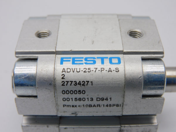 FESTO ADVU-25-7-P-A-S2 00156013 145PSI NSNP