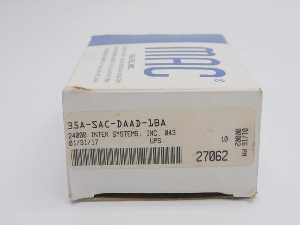 MAC 35A-SAC-DAAD-1BA 110/120V 120PSI NSMP