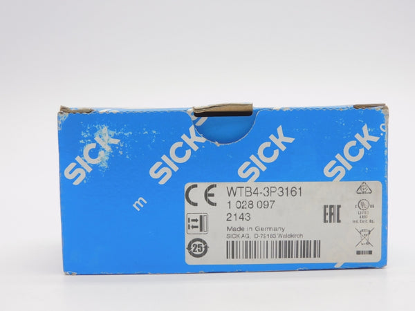 SICK WTB4-3P3161 1028097 10-30VDC NSMP