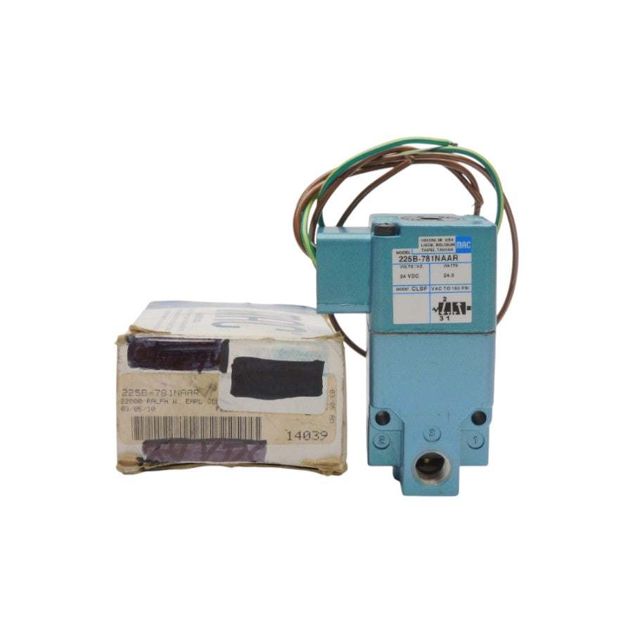 MAC 225B-781NAAR 24VDC 150PSI NSMP
