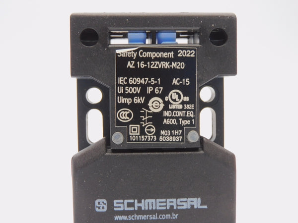 SCHMERSAL AZ16-12ZVRK-M20 196352 500V (NO KEY) NSMP