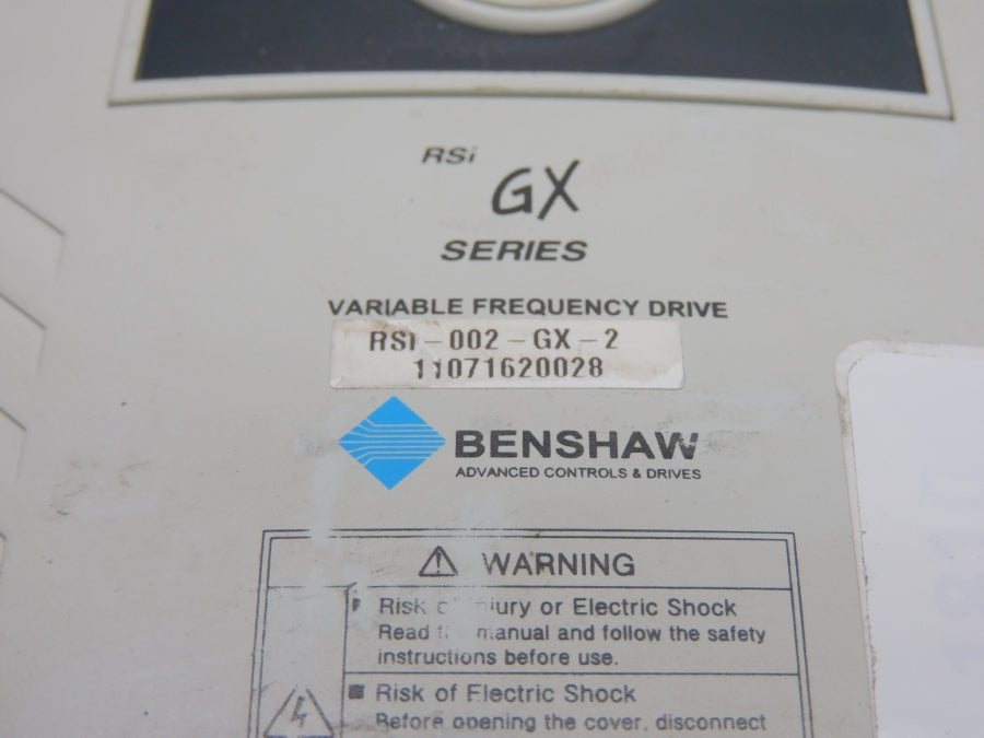 BENSHAW RSI-002-GX-2 200-230V 9.9A UNMP