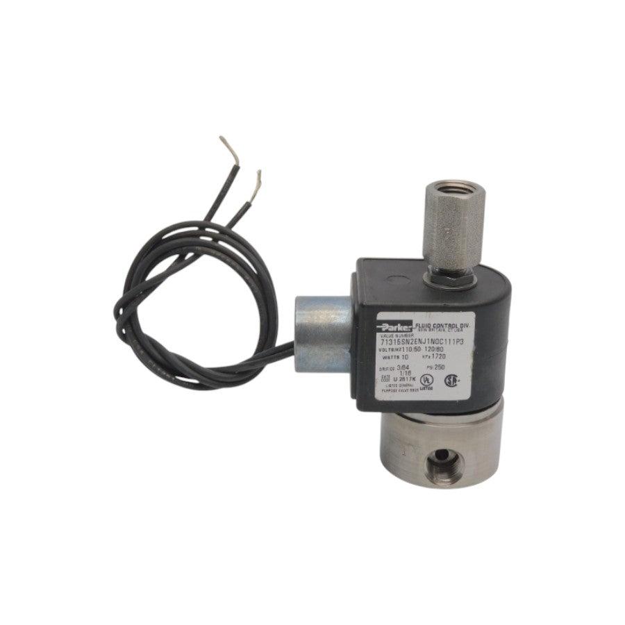 PARKER 71315SN2ENJ1N0C111P3 110/120V 250PSI 1/16" NSNP
