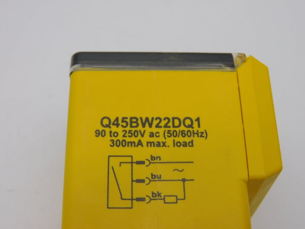 BANNER ENGINEERING Q45BW22DQ1 40213 90-250VAC NSMP