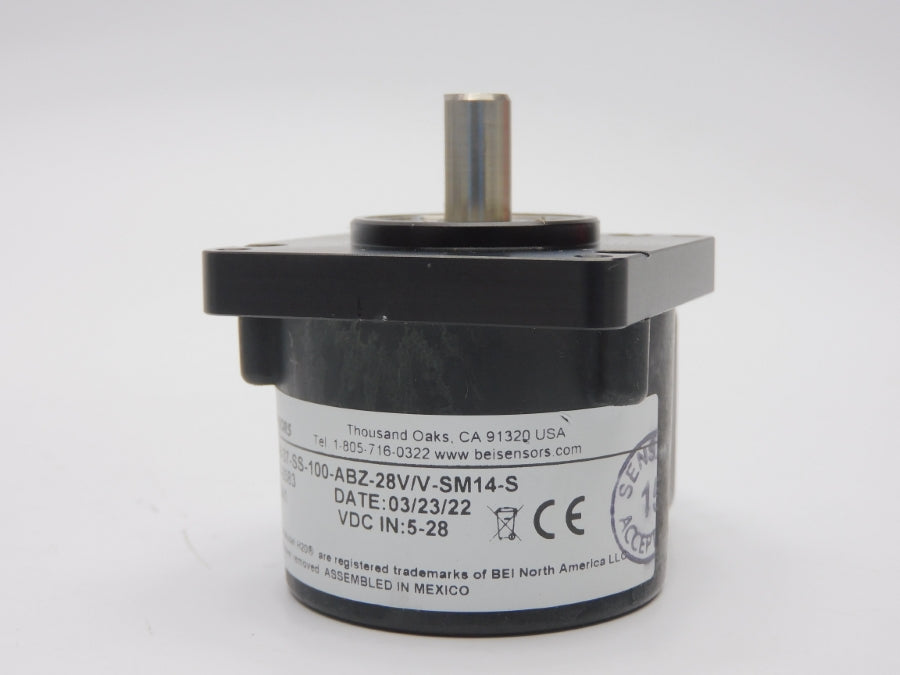 BEI H20DB-37-SS-100-ABZ-28V/V-SM14-S 01039-2583 5-28VDC NSNP