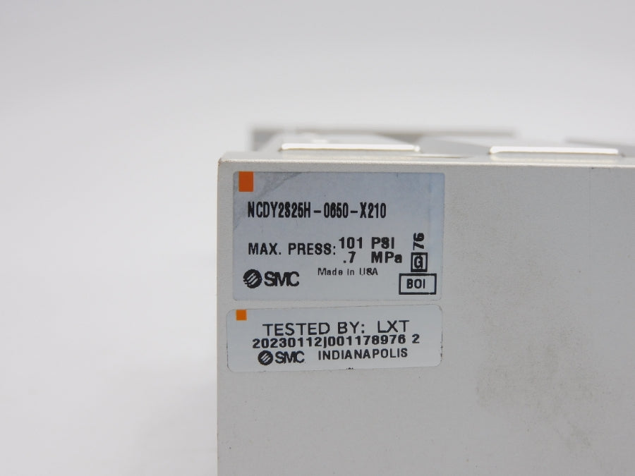 SMC NCDY2S25H-0650-X210 101PSI (AS PICTURED) NSNP