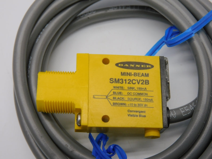 BANNER ENGINEERING SM312CV2B 10-30VDC NSNP