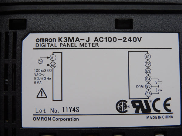 OMRON K3MA-J 100-240VAC NSNP
