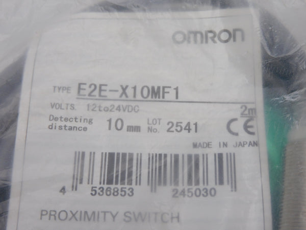OMRON E2E-X10MF1 12-24VDC 2M NSMP