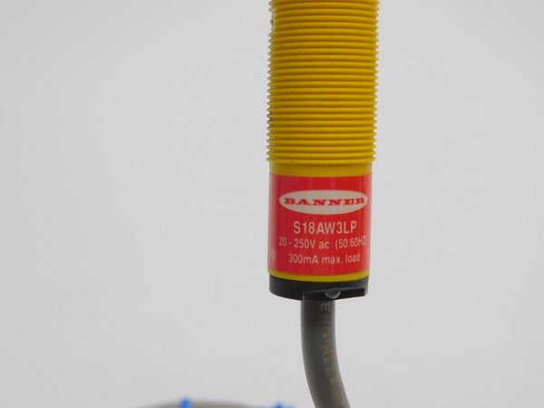 BANNER ENGINEERING S18AW3LP 20-250VAC NSNP