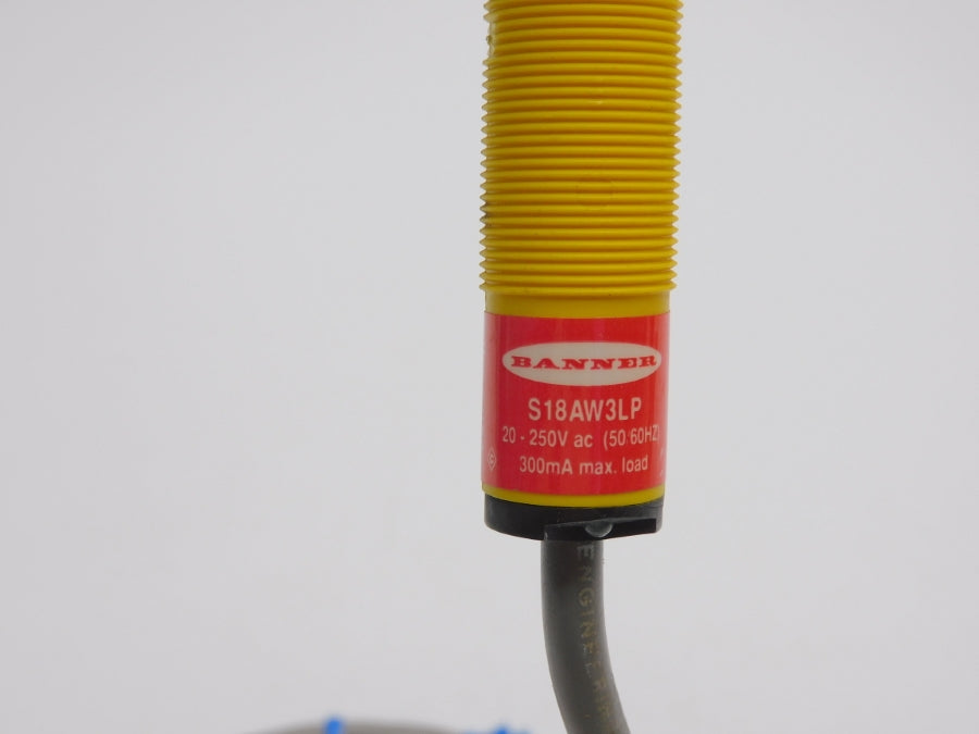 BANNER ENGINEERING S18AW3LP 20-250VAC NSNP