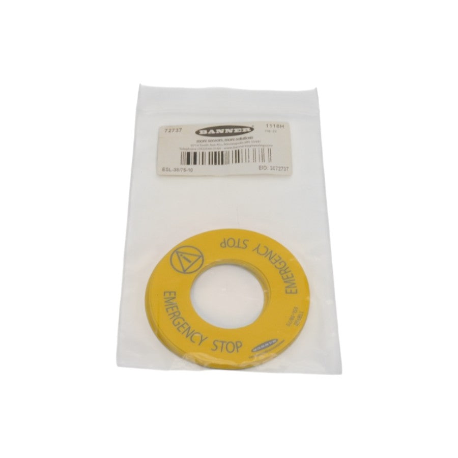 BANNER ENGINEERING ESL-38/75-10 72737 (PKG OF 10) NSMP
