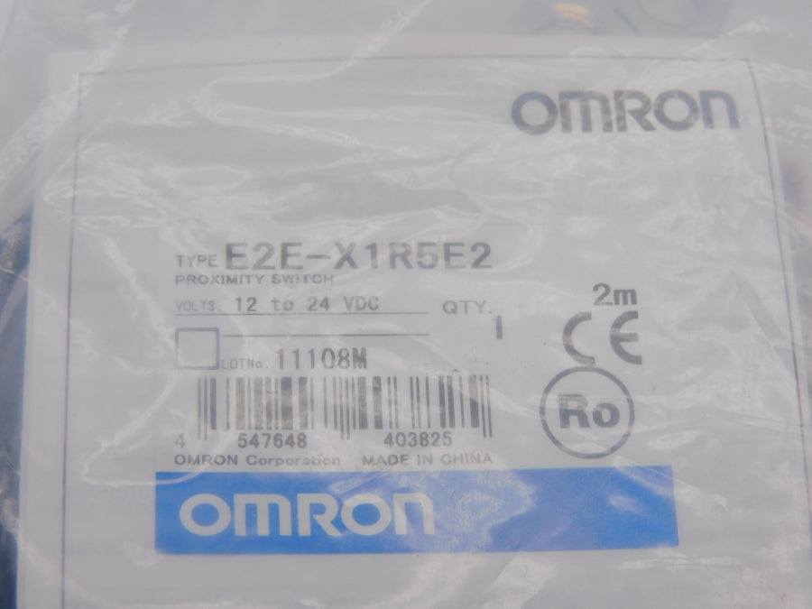 OMRON E2E-X1R5E2 12-24VDC 2M NSMP